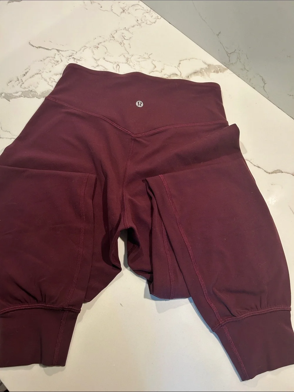 lululemon athletica Maroon/Cranberry Track Joggers